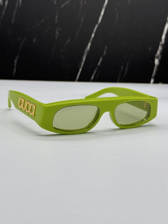 NEW GUCCI GG1771S 009 GREEN GUCCI SUNGLASSES main image 5